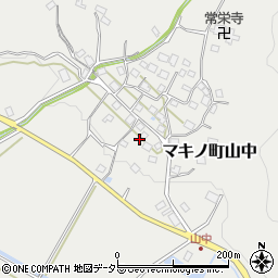 滋賀県高島市マキノ町山中462周辺の地図