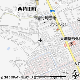 島根県松江市西持田町122周辺の地図