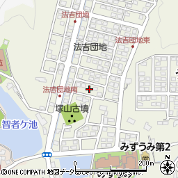 島根県松江市西法吉町11周辺の地図