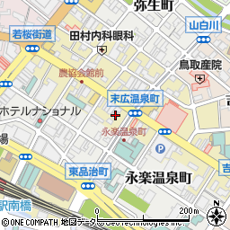 鳥取県鳥取市末広温泉町774周辺の地図