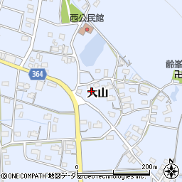 岐阜県加茂郡富加町大山563周辺の地図