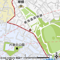 神奈川県横浜市港北区岸根町704周辺の地図