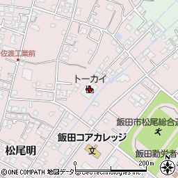 株式会社トーカイ　長野工場周辺の地図