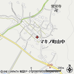 滋賀県高島市マキノ町山中457周辺の地図