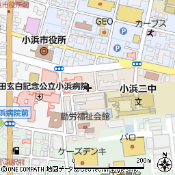 福井県小浜市後瀬町5-25周辺の地図