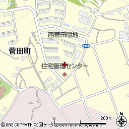 神奈川県横浜市神奈川区菅田町668周辺の地図