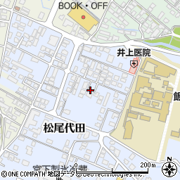 長野県飯田市松尾代田661周辺の地図