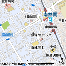 創作ダイニングキッチン 喜楽屋 南林間駅周辺の地図