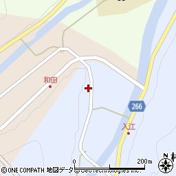 兵庫県美方郡香美町村岡区入江1678-1周辺の地図