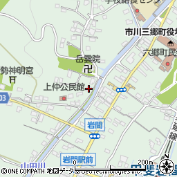 山梨県西八代郡市川三郷町岩間2511周辺の地図