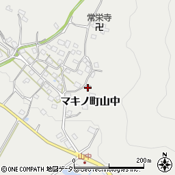 滋賀県高島市マキノ町山中510周辺の地図