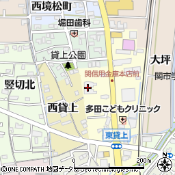 株式会社レクスト岐阜周辺の地図