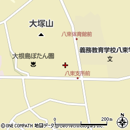 松江市役所八束支所市民生活課周辺の地図