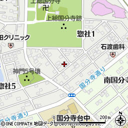 エイキハイツ周辺の地図