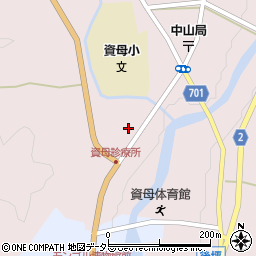 兵庫県豊岡市但東町中山786周辺の地図