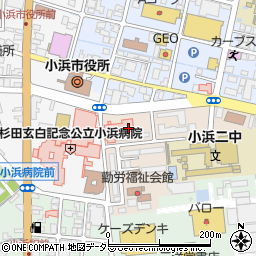 福井県小浜市後瀬町5周辺の地図