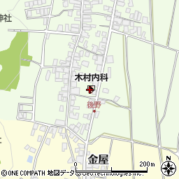 木村内科クリニック周辺の地図