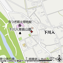 下川入第二自治会館周辺の地図