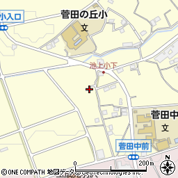 神奈川県横浜市神奈川区菅田町1383周辺の地図