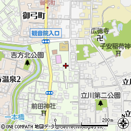 鳥取市山ノ手体育館周辺の地図