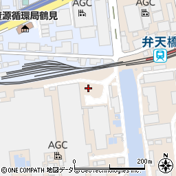 神奈川県横浜市鶴見区末広町周辺の地図