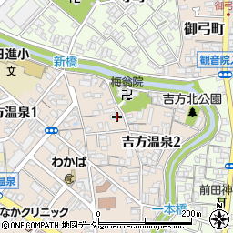 鳥取県鳥取市吉方温泉2丁目117周辺の地図