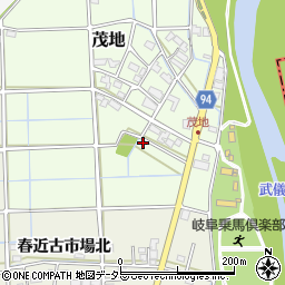 岐阜県岐阜市茂地232周辺の地図