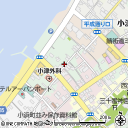 福井県小浜市小浜日吉周辺の地図