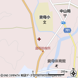 兵庫県豊岡市但東町中山758周辺の地図