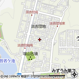 島根県松江市西法吉町12周辺の地図