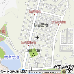島根県松江市西法吉町12-1周辺の地図