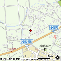 岐阜県関市小瀬1704周辺の地図