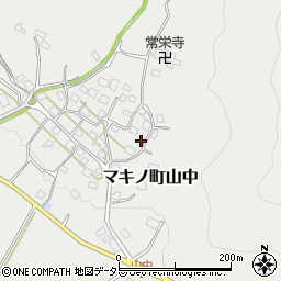滋賀県高島市マキノ町山中505周辺の地図