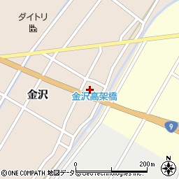 鳥取県鳥取市金沢106周辺の地図