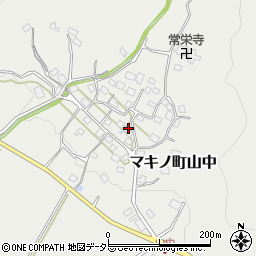滋賀県高島市マキノ町山中498周辺の地図