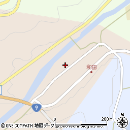 兵庫県美方郡香美町村岡区和田151周辺の地図