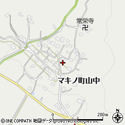 滋賀県高島市マキノ町山中496周辺の地図
