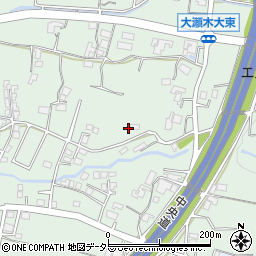 長野県飯田市大瀬木724周辺の地図