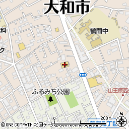 味ん味ん鶴間店周辺の地図