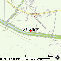 滋賀県高島市マキノ町下周辺の地図