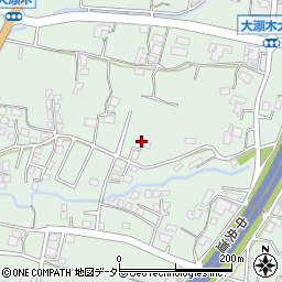 長野県飯田市大瀬木761周辺の地図