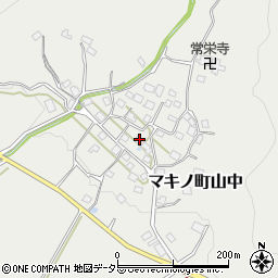 滋賀県高島市マキノ町山中569周辺の地図
