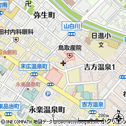 鳥取県鳥取市末広温泉町404周辺の地図