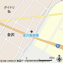 鳥取県鳥取市金沢110周辺の地図