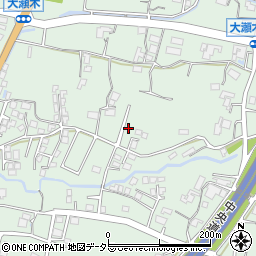 長野県飯田市大瀬木756周辺の地図