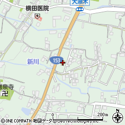 セブンイレブン飯田大瀬木店周辺の地図
