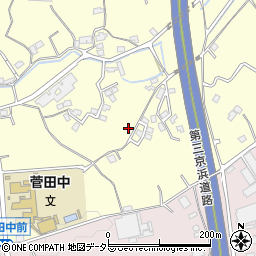 神奈川県横浜市神奈川区菅田町1970周辺の地図