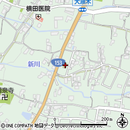 長野県飯田市大瀬木918周辺の地図