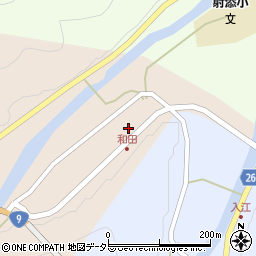 兵庫県美方郡香美町村岡区和田31周辺の地図