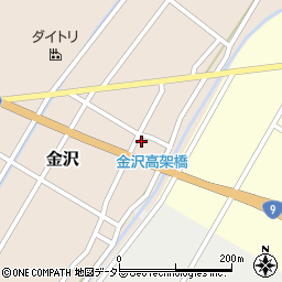 鳥取県鳥取市金沢107周辺の地図